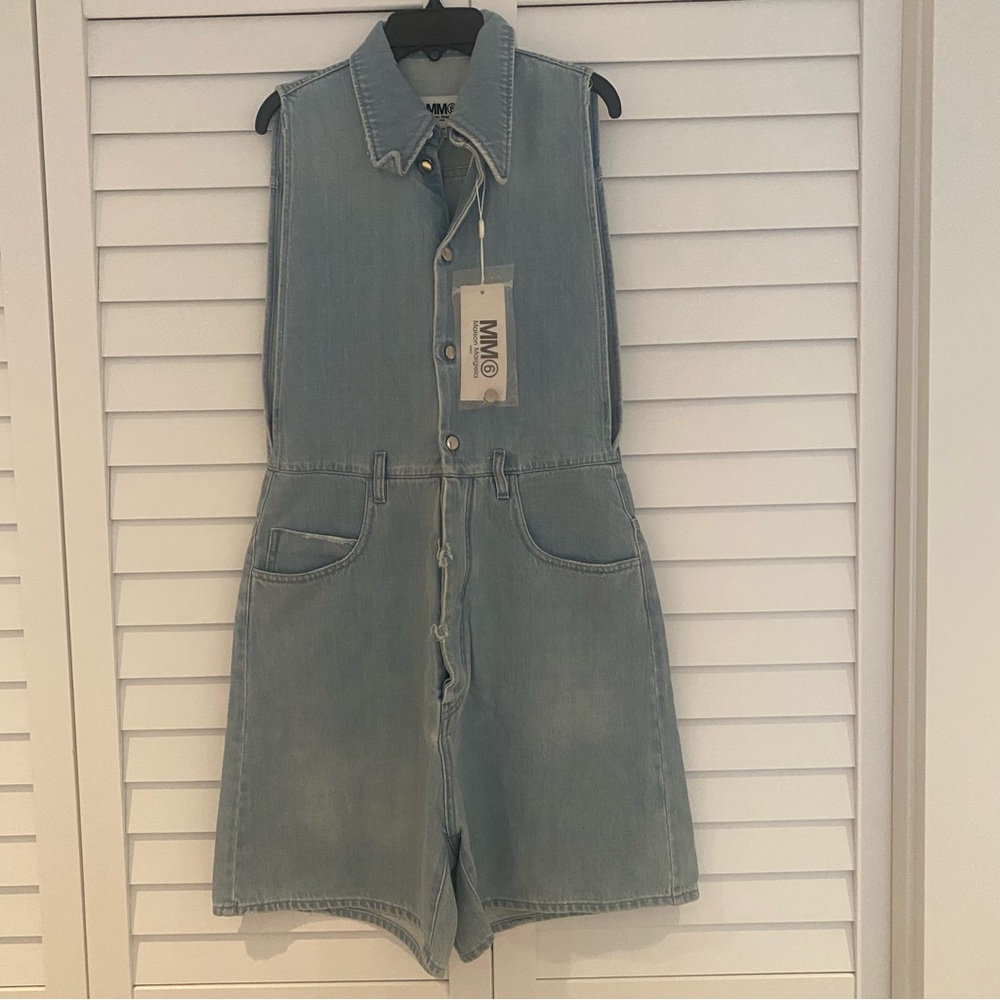 MM6 Maison Martin Margiela Denim Overalls IT 40 or US 4